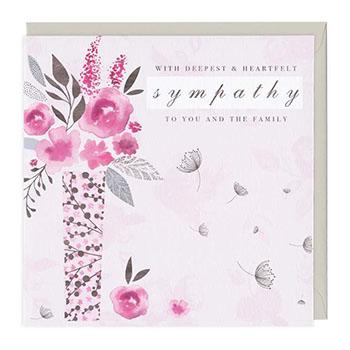 Card Heartfelt Sympathy